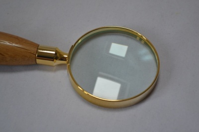 Premium Magnifier Kit - 2½''  24 carat gold plated